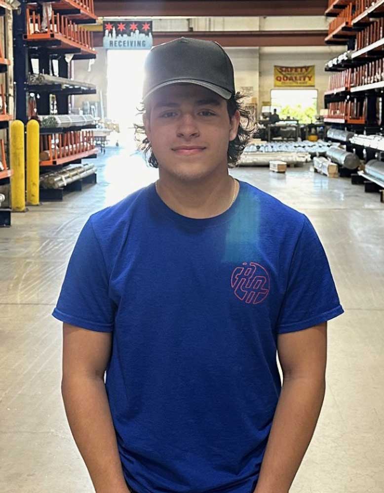 Rolled Alloys Intern David Rodriguez